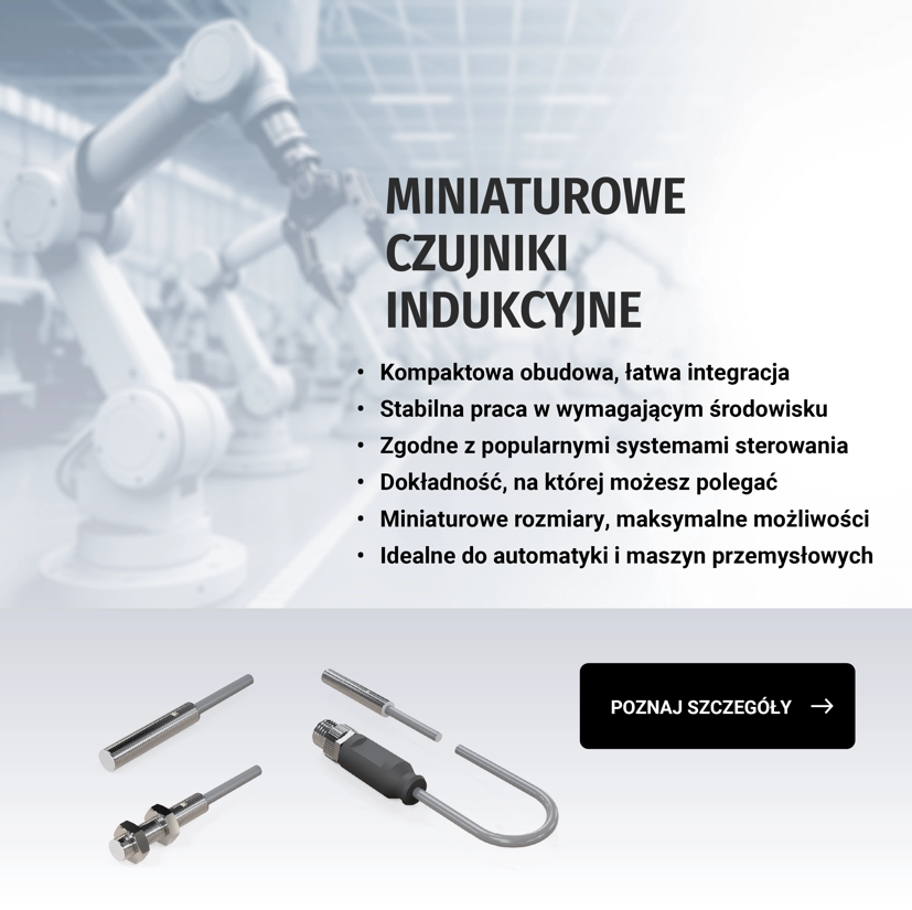Miniaturowe czujniki indukcyjne Nexotec