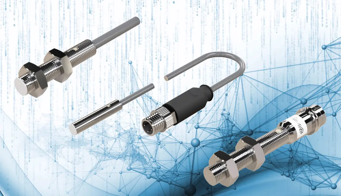 Miniaturowe czujniki indukcyjne M4 i M5 | precyzja w kompaktowej obudowie